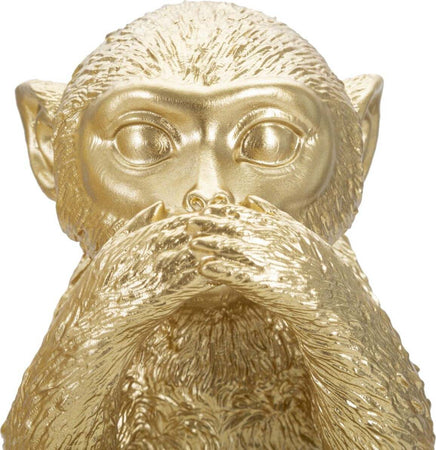 Scimmia-Non-Vedo/Non-Sento/-Non-Parlo-Set-3-Pz-Cm-13X14X19.5