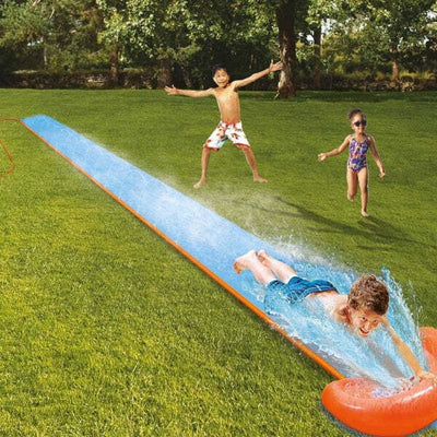 Scivolo-Acquatico-Da-Giardino-Pista-5,49-Mt-Rampa-Lancio-E-Spruzzo-1-Posto