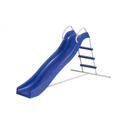 Scivolo Young per bambini a onda gioco da giardino e veranda 190 x h 103 cm.