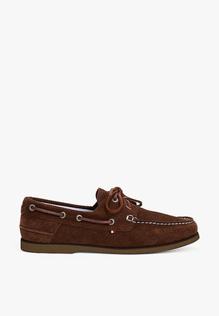 Tommy Hilfiger MOCASSINO TH BOAT SHOE CORE SUEDE da uomo