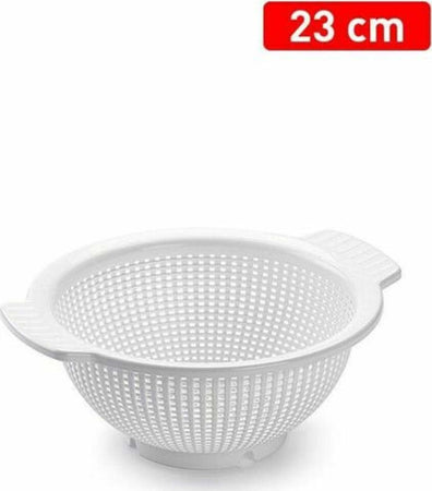Scolapasta Colino Setaccio Rotondo In Plastica Bianca Diametro 23 Cm Cucina Casa, arredamento e bricolage > Cucina > Accessori cucina Trade Shop italia - Napoli, Commerciovirtuoso.it