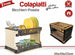 Scolapiatti In Plastica Effetto Rattan 2 Ripiani Piatti Posate Bicchieri Marrone Casa, arredamento e bricolage > Cucina > Accessori cucina Trade Shop italia - Napoli, Commerciovirtuoso.it