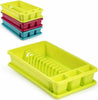 Scolapiatti Rettangolare Medio In Plastica Colorata Con Porta Posate Cucina Casa, arredamento e bricolage > Cucina > Accessori cucina Trade Shop italia - Napoli, Commerciovirtuoso.it