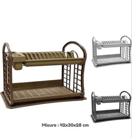 Scolapiatti Scola Piatti Scolaposate In Plastica Cucina Accessori 42x30x28 Cm Casa e cucina/Organizzazione interni/Contenitori e barattoli da cucina/Portaoggetti e supporti/Scolapiatti Trade Shop italia - Napoli, Commerciovirtuoso.it