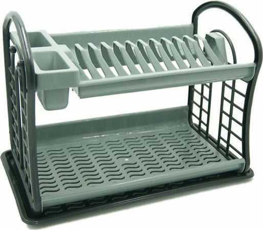 Scolapiatti Scola Piatti Scolaposate In Plastica Cucina Accessori 42x30x28 Cm Casa e cucina/Organizzazione interni/Contenitori e barattoli da cucina/Portaoggetti e supporti/Scolapiatti Trade Shop italia - Napoli, Commerciovirtuoso.it