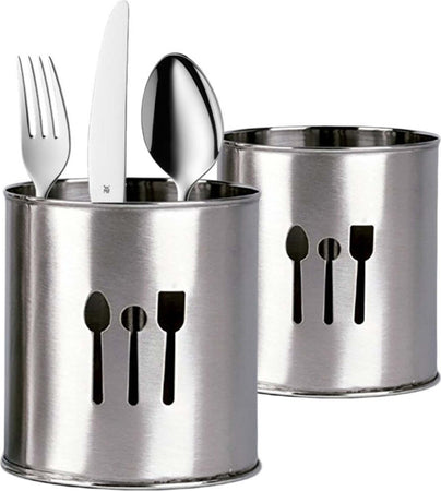 SCOLAPOSATE IN ACCIAIO INOX PORTAPOSATE SCOLA PORTA POSATE PER PIANO CUCINA Casa e cucina/Organizzazione interni/Contenitori e barattoli da cucina/Portaoggetti e supporti/Portaposate Trade Shop italia - Napoli, Commerciovirtuoso.it