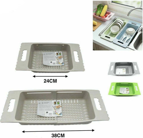 Scolatutto Allungabile Regolabile Scola Piatti Gocciolatoio Cucina Accessorio Casa, arredamento e bricolage > Cucina > Accessori cucina Trade Shop italia - Napoli, Commerciovirtuoso.it