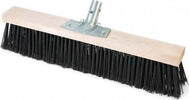 Scopa industriale con supporto in legno e setole piumate in fibra sintetica nera Casa e cucina/Detergenti e prodotti per la pulizia/Pulizia pavimenti/Prodotti lavapavimenti/Mop bagnato e asciutto La Zappa - Altamura, Commerciovirtuoso.it