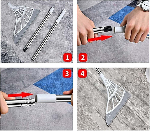 Scopa Pieghevole 2 In 1 Tergivetro Mop In Silicone Spazza E Lava Pavimenti Vetri Casa, arredamento e bricolage > Pulizia e Bucato > Pulizia Pavimenti Trade Shop italia - Napoli, Commerciovirtuoso.it