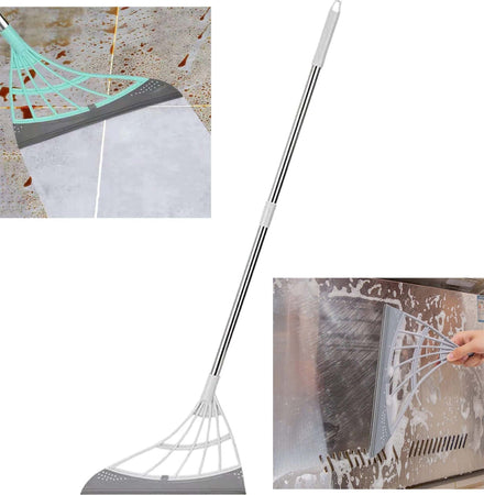 Scopa Pieghevole 2 In 1 Tergivetro Mop In Silicone Spazza E Lava Pavimenti Vetri Casa, arredamento e bricolage > Pulizia e Bucato > Pulizia Pavimenti Trade Shop italia - Napoli, Commerciovirtuoso.it
