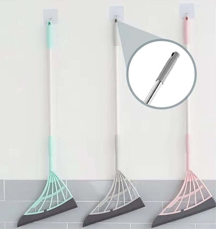 Scopa Pieghevole 2 In 1 Tergivetro Mop In Silicone Spazza E Lava Pavimenti Vetri Casa, arredamento e bricolage > Pulizia e Bucato > Pulizia Pavimenti Trade Shop italia - Napoli, Commerciovirtuoso.it