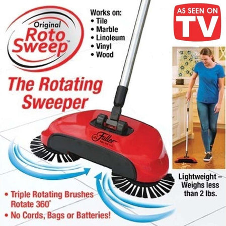 SCOPA ROTANTE 360° CON SETOLE ROTANTI MICROFIBRA ASPIRAPOLVERE SWEEP DRAG SPAZZA Casa e cucina/Aspirapolvere e pulizia di pavimenti e finestre/Aspirapolvere/Scope elettriche Trade Shop italia - Napoli, Commerciovirtuoso.it