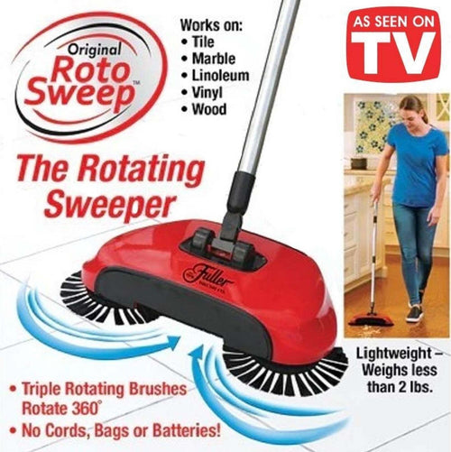 SCOPA ROTANTE 360° CON SETOLE ROTANTI MICROFIBRA ASPIRAPOLVERE SWEEP DRAG SPAZZA Casa e cucina/Aspirapolvere e pulizia di pavimenti e finestre/Aspirapolvere/Scope elettriche Trade Shop italia - Napoli, Commerciovirtuoso.it