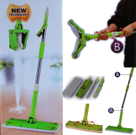 Scopa Strizza Mop Twist Lava E Asciuga Pavimenti Parquet Marmo Panno Microfibra Casa e cucina/Detergenti e prodotti per la pulizia/Pulizia pavimenti/Prodotti lavapavimenti/Mop bagnato e asciutto Trade Shop italia - Napoli, Commerciovirtuoso.it