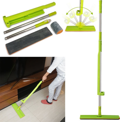 SCOPA STRIZZA SWEEP MOP LAVA E ASCIUGA PAVIMENTI PARQUET MARMO PANNO MICROFIBRA Casa e cucina/Detergenti e prodotti per la pulizia/Mop bagnato e asciutto Trade Shop italia - Napoli, Commerciovirtuoso.it