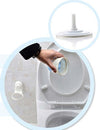 SCOPINO CON PORTA SCOPINO A PARETE CON ATTACCO A VENTOSA ACCESSORI PER BAGNO  Trade Shop italia - Napoli, Commerciovirtuoso.it