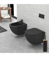 Scopino Da Bagno Con Portascopino Nero Legno Moderno Da Wc Spazzolone 87460