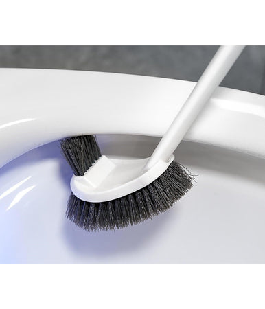 Scopino Per Wc Doppio Lato Strumento Pulizia Bagno Con Manico Lungo 48 Cm 87618