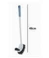 Scopino Per Wc Doppio Lato Strumento Pulizia Bagno Con Manico Lungo 48 Cm 87618