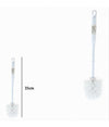 Scopino Ricambio Scopettino Per Wc Bagno 35 Cm Con Manico Plastica Bianco 87267