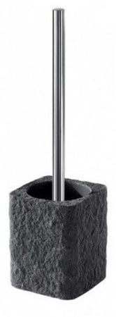 Scopino WC completo antracite effetto pietra