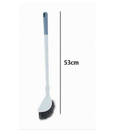 Scopino Wc Curvo Con Manico Robusto Ergonomico Spazzolone Bagno Con Gancio 87616