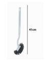 Scopino Wc Curvo Spazzola Con Manico Foro Per Pulizia Toilette Bagno 41 Cm 87620