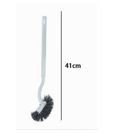 Scopino Wc Curvo Spazzola Con Manico Foro Per Pulizia Toilette Bagno 41 Cm 87620