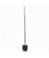 Scopino Wc Spazzola Bagno Setole In Silicone Manico Acciaio Plastica Lungo 87623