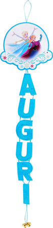 Scritta Auguri in Panno Fuoriporta Disney Frozen con Campanellini, Blu, 90891 Ciao Casa e cucina/Decorazioni per interni/Addobbi e decorazioni per ricorrenze/Decorazioni natalizie/Ghirlande e corone Scontolo.net - Potenza, Commerciovirtuoso.it