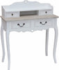 Scrittoio-con-4-cassetti-in-legno-di-paulownia-shabby-chic-87x38x103-Bianco-Milani-Home