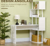 Scrivania-Angolare-Moderna-in-Truciolato-per-Ufficio-e-Studio-con-Ripiano-a-4-Livelli,-120x80x176-cm,-Bianco-ZS7836-509ZS7
