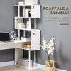 Scrivania-Angolare-Moderna-in-Truciolato-per-Ufficio-e-Studio-con-Ripiano-a-4-Livelli,-120x80x176-cm,-Bianco-ZS7836-509ZS7