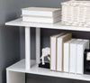 Scrivania-Angolare-Moderna-in-Truciolato-per-Ufficio-e-Studio-con-Ripiano-a-4-Livelli,-120x80x176-cm,-Bianco-ZS7836-509ZS7