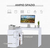 Scrivania-Angolare-per-Computer-da-Ufficio-con-Cassettiera-117×83.5×76cm-Bianco-ZV2920-037WTZV2