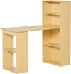 Scrivania-Computer-con-Libreria-Salvaspazio,-Tavolo-da-Pranzo-per-Ufficio-e-Studio-in-Truciolato-120x55x120-cm-RE1836-069RE1