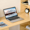Scrivania-Computer-con-Libreria-Salvaspazio,-Tavolo-da-Pranzo-per-Ufficio-e-Studio-in-Truciolato-120x55x120-cm-RE1836-069RE1