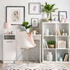 Scrivania con 1 anta, postazione porta PC da ufficio e cameretta 100 cm Casa e cucina/Arredamento/Studio/Scrivanie e postazioni di lavoro/Postazioni di lavoro per computer Decor Space - Altamura, Commerciovirtuoso.it