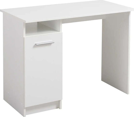 Scrivania con 1 anta, postazione porta PC da ufficio e cameretta 100 cm Casa e cucina/Arredamento/Studio/Scrivanie e postazioni di lavoro/Postazioni di lavoro per computer Decor Space - Altamura, Commerciovirtuoso.it