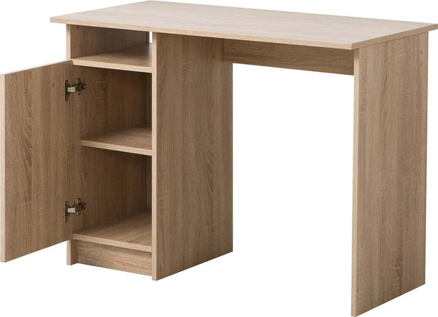 Scrivania con 1 anta, postazione porta PC da ufficio e cameretta 100 cm Casa e cucina/Arredamento/Studio/Scrivanie e postazioni di lavoro/Postazioni di lavoro per computer Decor Space - Altamura, Commerciovirtuoso.it