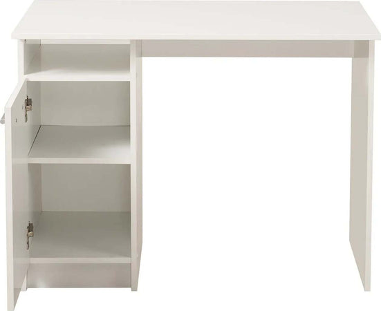 Scrivania con 1 anta, postazione porta PC da ufficio e cameretta 100 cm Casa e cucina/Arredamento/Studio/Scrivanie e postazioni di lavoro/Postazioni di lavoro per computer Decor Space - Altamura, Commerciovirtuoso.it