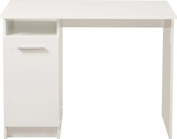 Scrivania con 1 anta, postazione porta PC da ufficio e cameretta 100 cm Casa e cucina/Arredamento/Studio/Scrivanie e postazioni di lavoro/Postazioni di lavoro per computer Decor Space - Altamura, Commerciovirtuoso.it