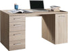 Scrivania con 5 cassetti, postazione porta PC da ufficio e cameretta 140 cm Made in Italy Casa e cucina/Arredamento/Studio/Scrivanie e postazioni di lavoro/Postazioni di lavoro per computer Decor Space - Altamura, Commerciovirtuoso.it