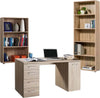 Scrivania con 5 cassetti, postazione porta PC da ufficio e cameretta 140 cm Made in Italy Casa e cucina/Arredamento/Studio/Scrivanie e postazioni di lavoro/Postazioni di lavoro per computer Decor Space - Altamura, Commerciovirtuoso.it