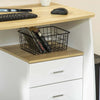 Scrivania-con-Cassettiera-Moderna-in-Legno,-Scrivania-PC-per-Camera-e-Ufficio,-110x55x75cm-ZG2836-468ZG2