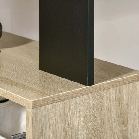 Scrivania-con-Libreria-per-Camera,-Scrivania-Ufficio,-Scrivania-Porta-PC-in-Legno-Multicolore,-120x60x148cm-ZW2836-413ZW2