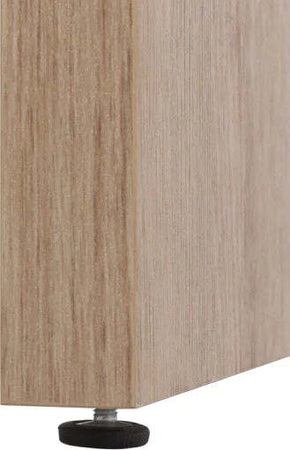 Scrivania da ufficio porta PC stile Industrial con 1 anta e 1 cassetto color rovere e nero 110 cm Casa e cucina/Arredamento/Studio/Scrivanie e postazioni di lavoro/Postazioni di lavoro per computer Decor Space - Altamura, Commerciovirtuoso.it