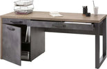 Scrivania da ufficio porta PC stile Industrial con 1 anta e 2 cassetti color rovere e nero 170 cm Casa e cucina/Arredamento/Studio/Scrivanie e postazioni di lavoro/Postazioni di lavoro per computer Decor Space - Altamura, Commerciovirtuoso.it