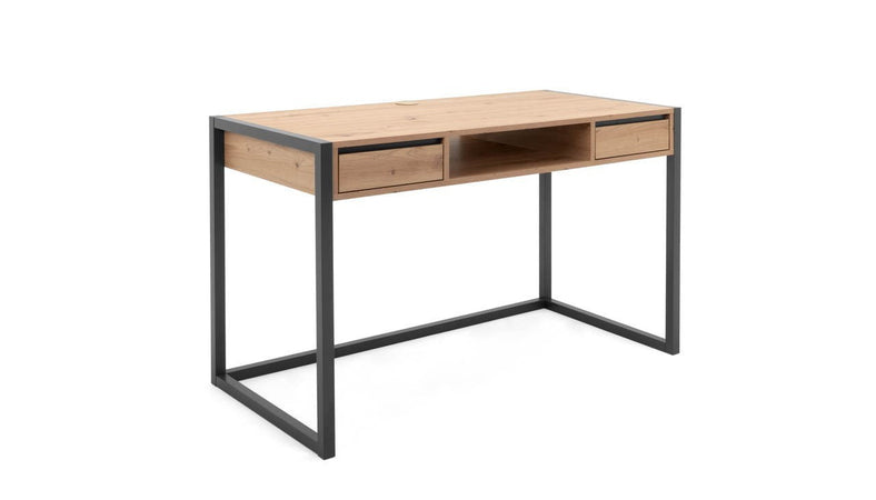 Scrivania Denver 30 L120xP60XH75 quercia antracite