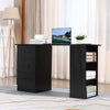 Scrivania-Moderna-in-Legno-con-3-Cassetti-e-3-Ripiani-per-Camera-e-Ufficio,-120x49x72cm,-Nero-XS2836-068V01BKXS2